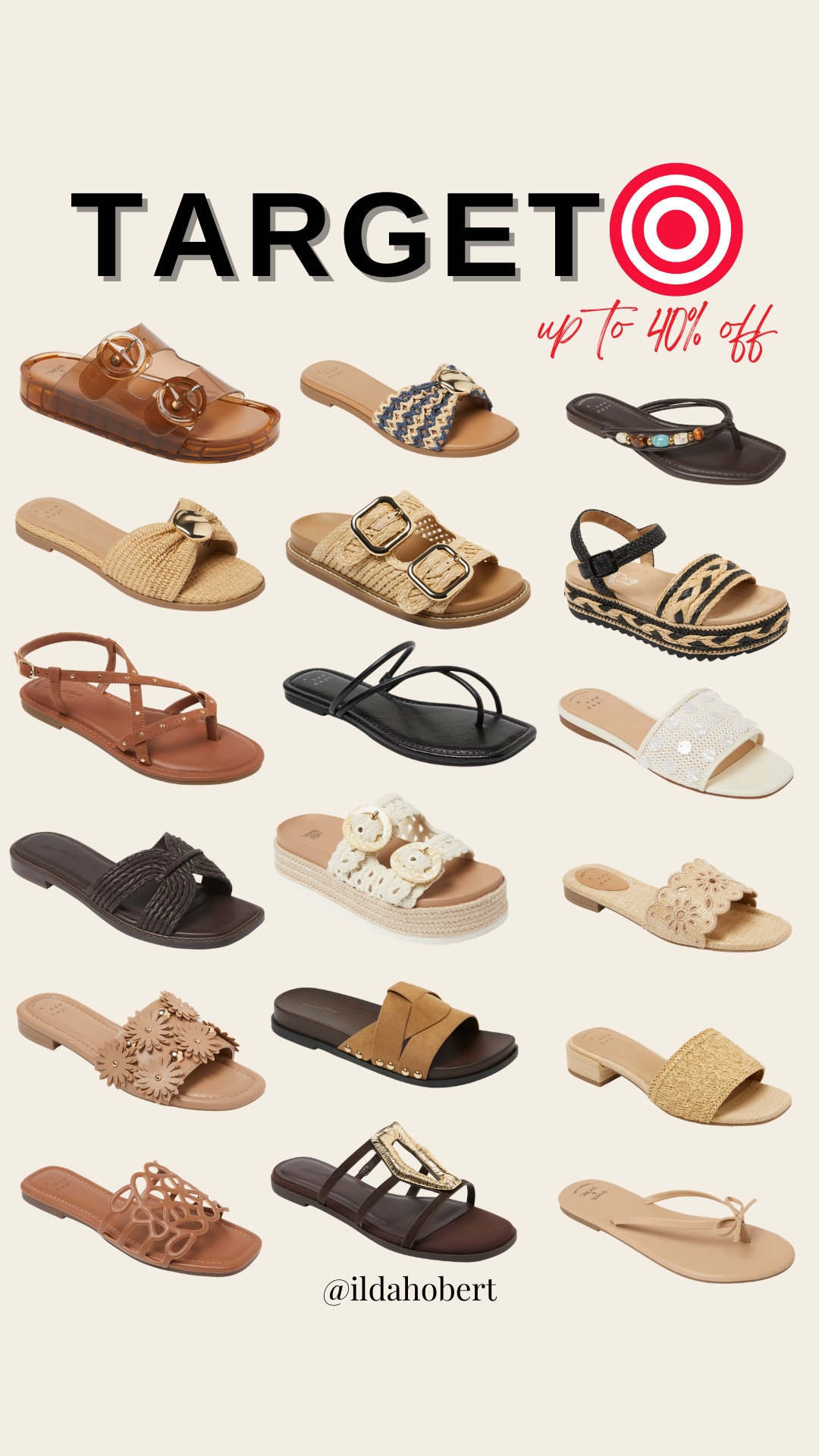 Up to 40% off sandals at Target!

Memorial day sale, target, spring, summer, vacation, beach vacation, sandals, shoes, target sale, target style

#LTKootd #LTKSeasonal #LTKSaleAlert