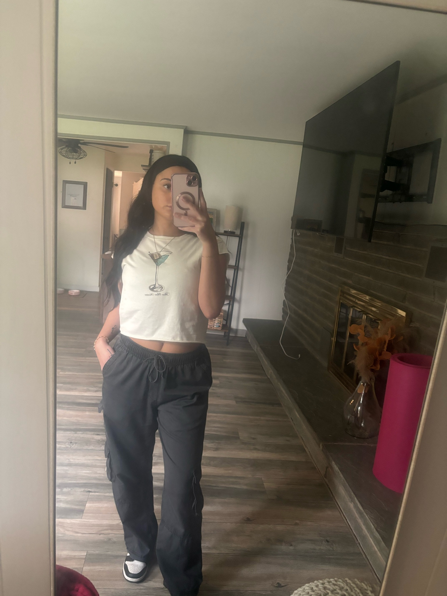 Comfiest cargos ever! This color is out of stock but so I linked the other colors. The shirt is from Marshall’s but found some. Cute martini tops online 

#LTKSeasonal #LTKSaleAlert #LTKSummerSales
