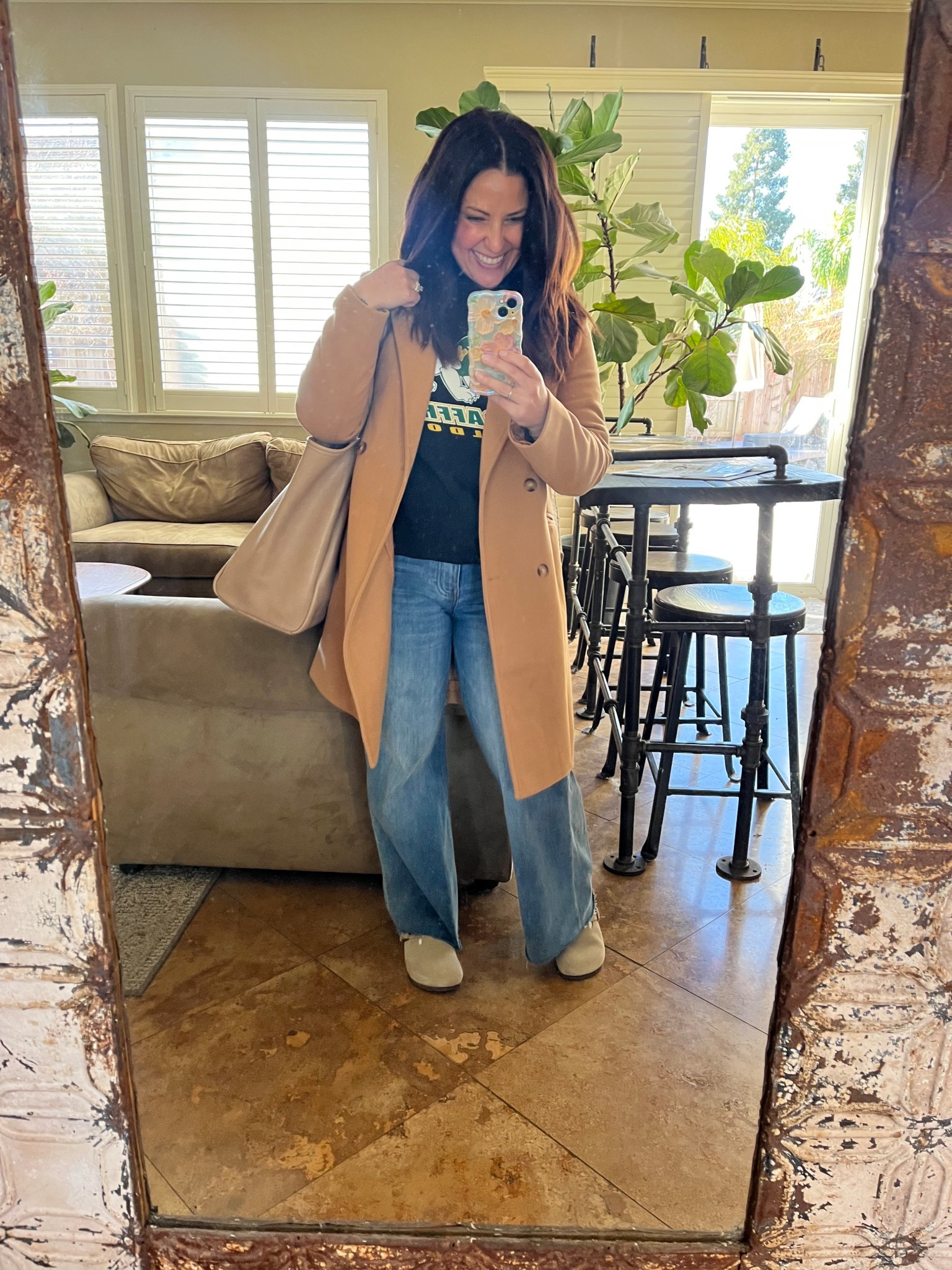 It’s feeling like winter still. I layered my favorite wool coat with a school sweatshirt for an easy Friday look teaching. If you have been on the fence about Birkenstock Boston clogs, I highly recommend. My usual size is 6.5, for Birkenstock’s I wear a 37. 

Teacher outfit
Closet staples
Easy style

#LTKStyleTip #LTKPetite #LTKOver40