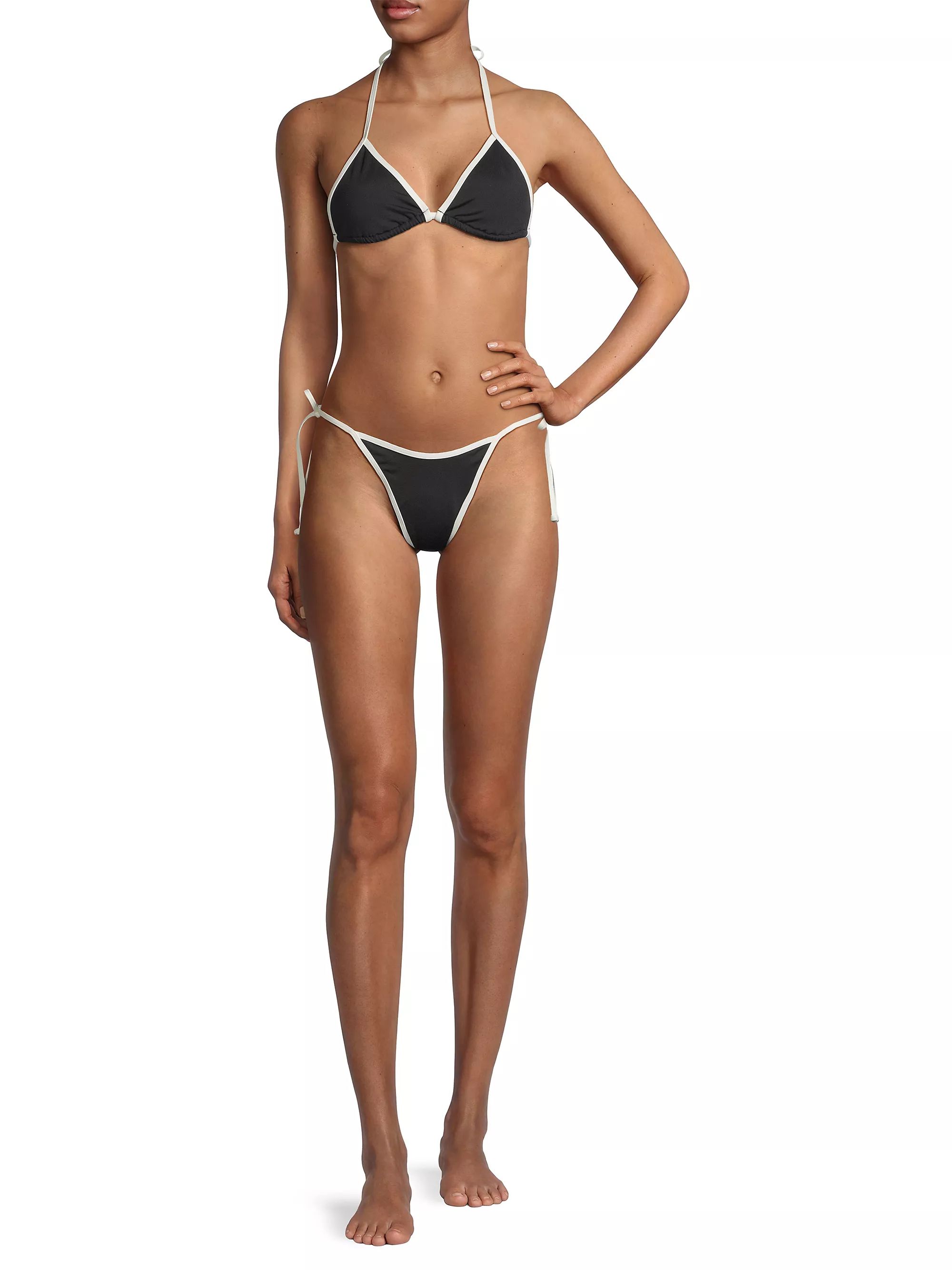 Swimsuits & Beach Cover-UpsTwo-PieceL*SpaceAspen Triangle Bikini Top$92 | Saks Fifth Avenue