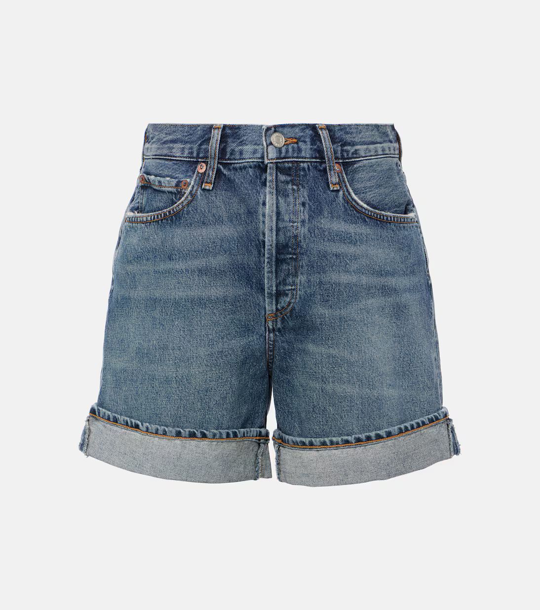 Dame high-rise denim shorts | Mytheresa (UK)