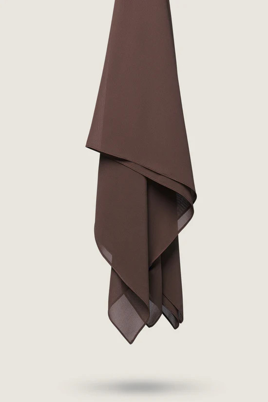 Everyday Chiffon Hijab - Cocoa | Haute Hijab