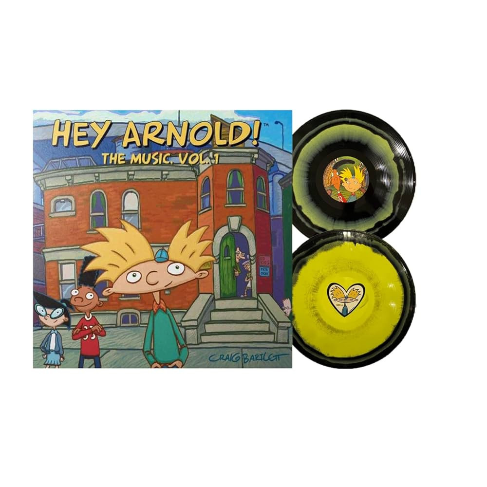 Hey Arnold! The Music. Vol 1 Black and Yellow Swirl Only 500 Copies Pressed Worldwide | Amazon (US)