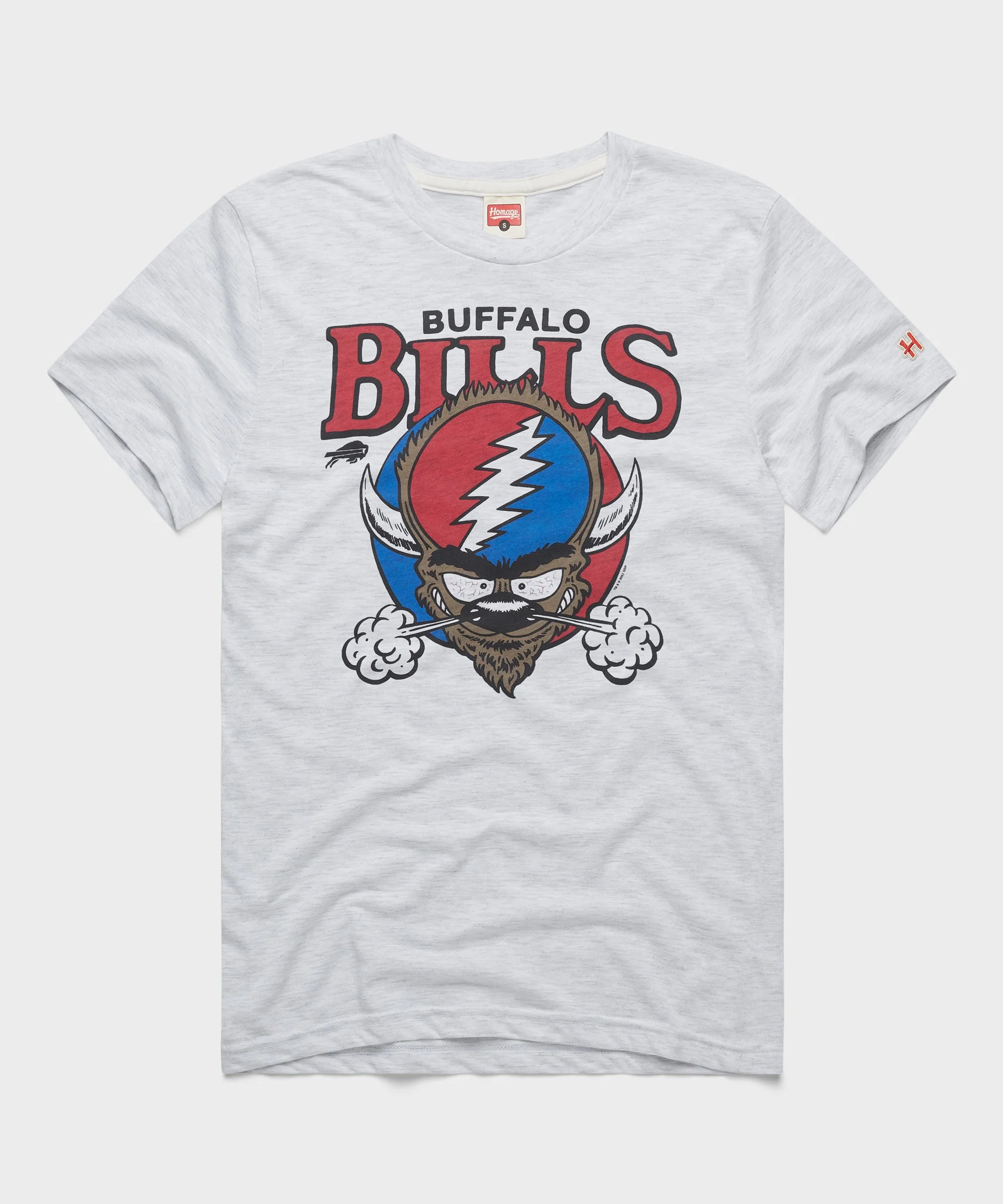 NFL x Grateful Dead x Bills | Retro Buffalo Bills T-Shirt | Homage