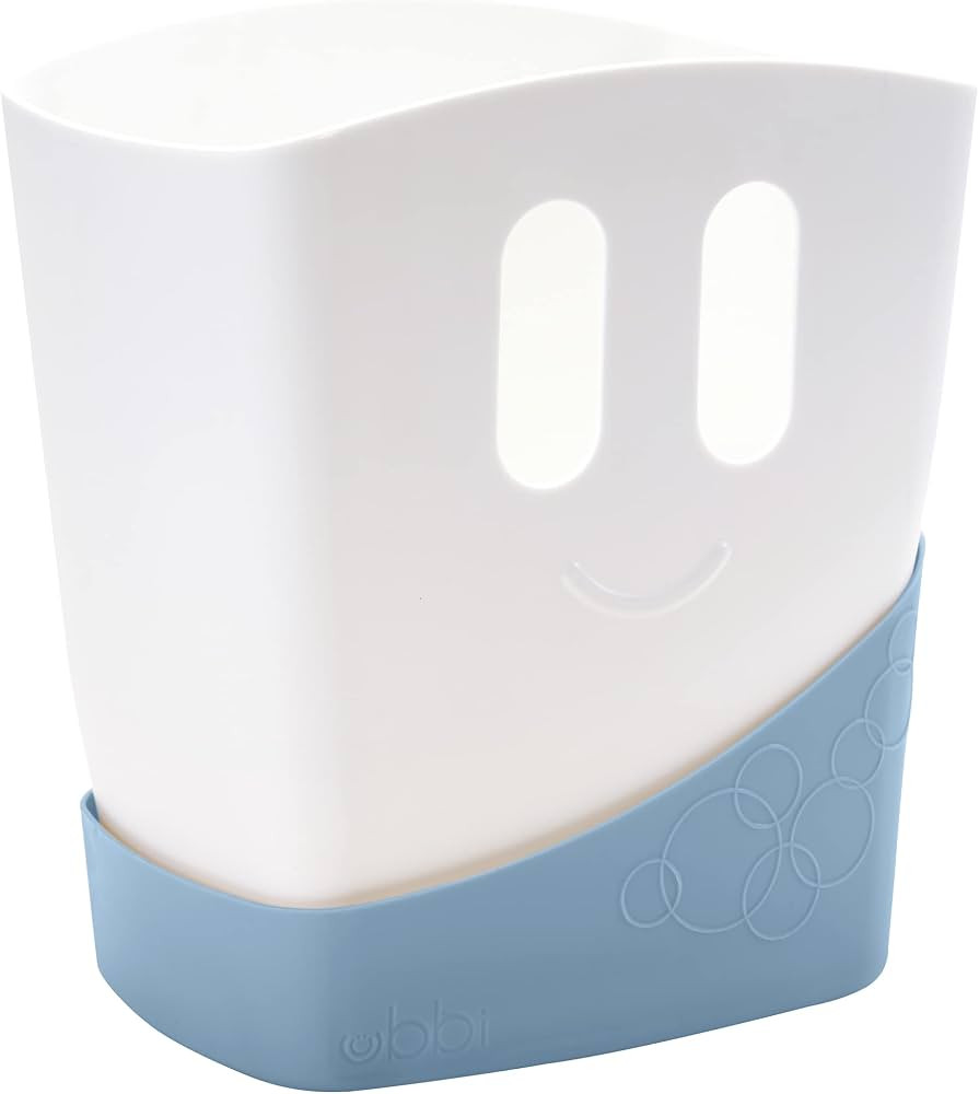Ubbi Freestanding Bath Toy Organizer Bath Caddy with Removable Drying Rack Bin and Scoop for Toddler | Amazon (US)