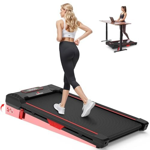 Sperax Walking Pad with Incline, Portable Under Desk Treadmill, 4 in 1 Walking Pad Treadmill for Home Office, 340lb Weight Capacity | Amazon (US)