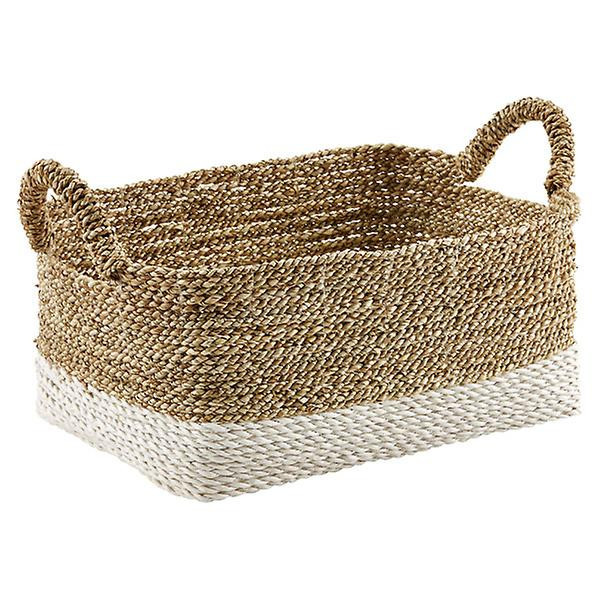 Large Beach House Bin Natural | The Container Store