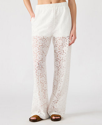 Women's Venetia Lace Wide Leg Pants | Macy's