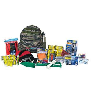Ready America 4-Person Deluxe Outdoor Survival Kit | The Home Depot