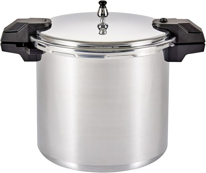 MIRRO 22 Qt Aluminum Pressure Canner with 3 Regulators, 5, 10 & 15 PSI | Amazon (US)