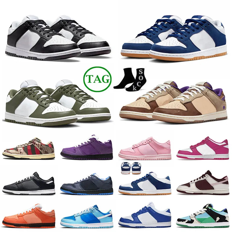 US 14 Dunks Lows Running Shoes SB Low Men Offs White Black Panda Women Trainers Active Fuchsia Se... | DHGate