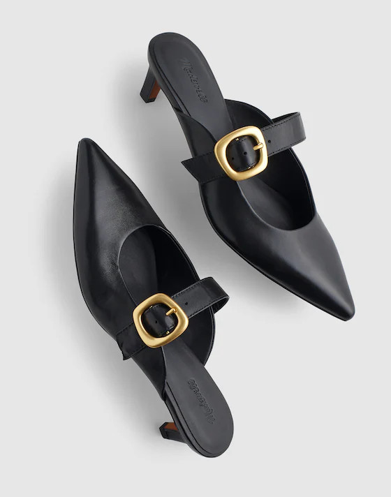 The Emilie Mule in Leather | Madewell