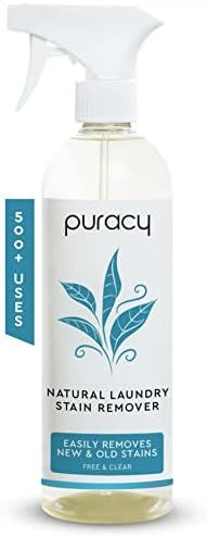 Puracy Stain Remover for Clothes - Laundry Spray for Fresh and Set-In Clothing Stains - Enzyme-Ba... | Amazon (US)