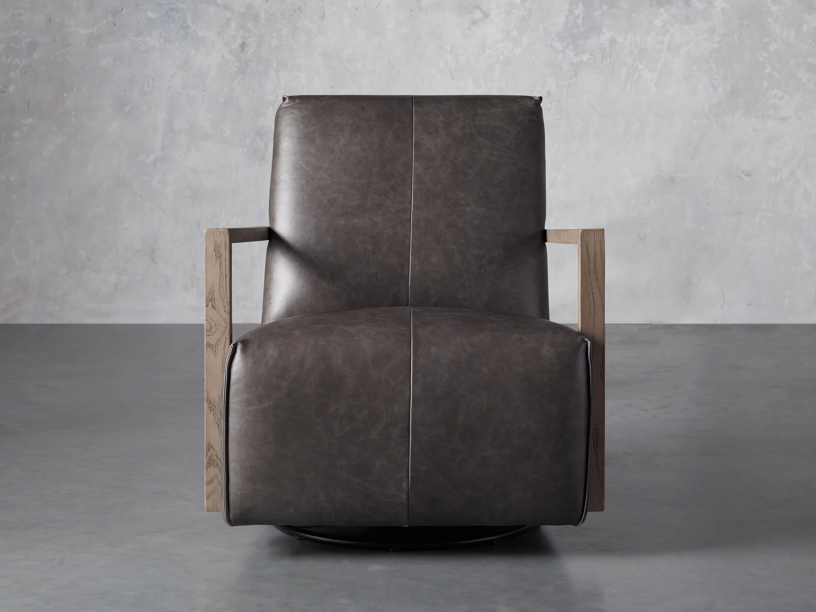 Walsh Leather Glider | Arhaus