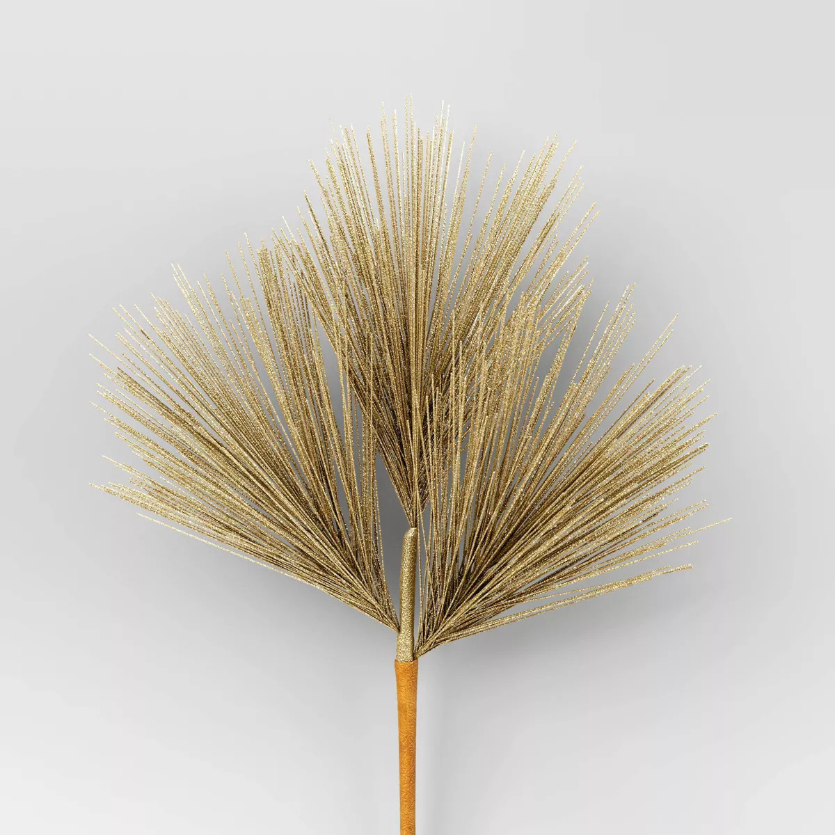 17" Glittered Gold Pine Christmas Artificial Stem - Wondershop™ | Target