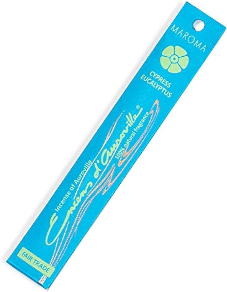 Maroma EDA Incense, Cypress Eucalyptus, 10 Count | Amazon (US)