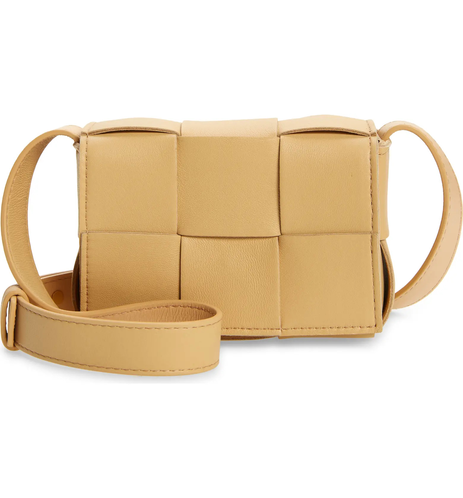 Bottega Veneta Mini Cassette Intrecciato Leather Crossbody Bag | Nordstrom | Nordstrom