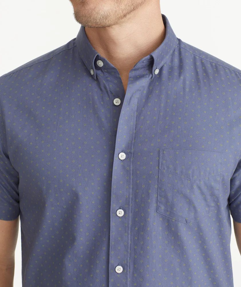 Cotton Short-Sleeve Sinclar Shirt | UNTUCKit (US)