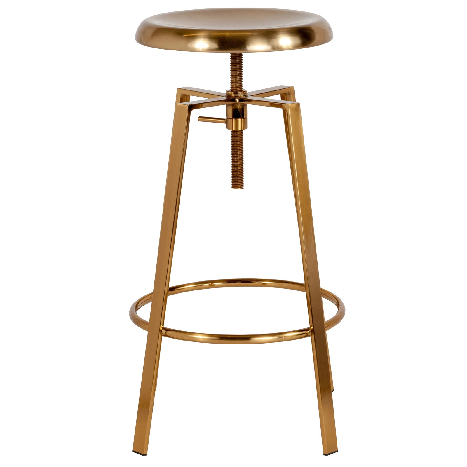 Lukachukai Swivel Adjustable Height Stool | Wayfair North America