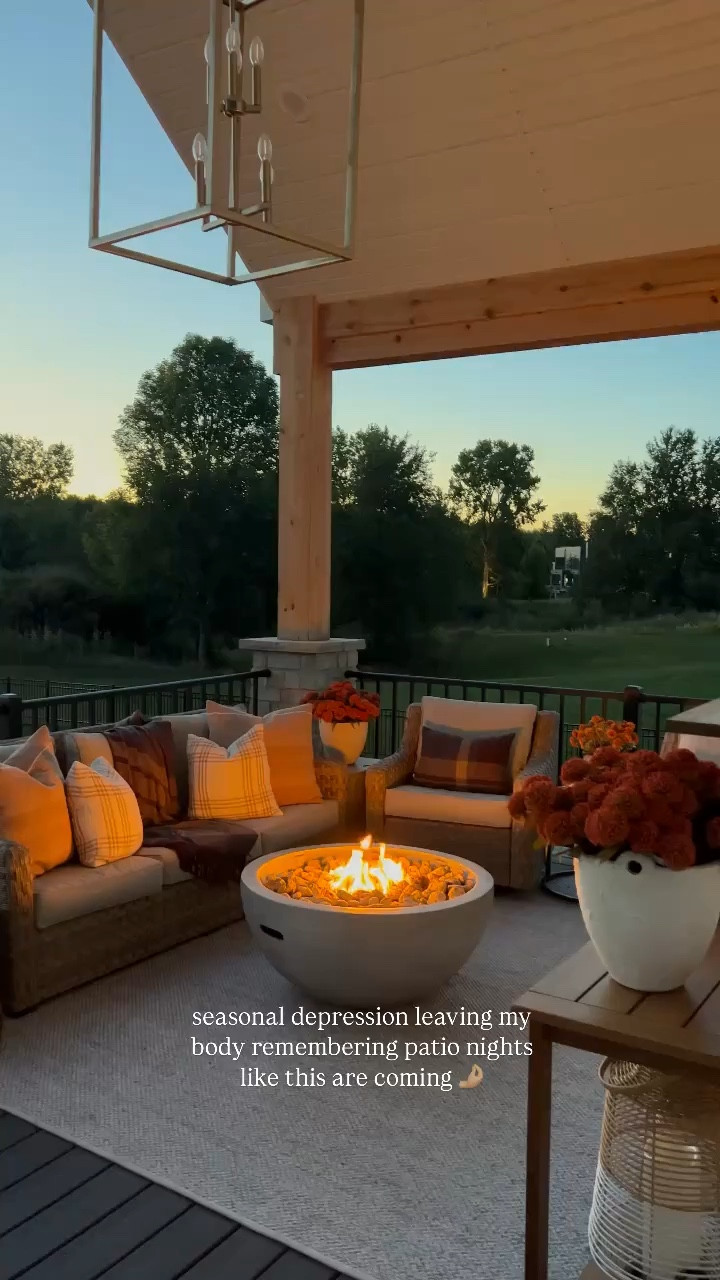 My favorite patio set + firepit! Both are in stock! Linked patio decor I’m using for spring / summer! #LTKParties #LTKWatchNow

