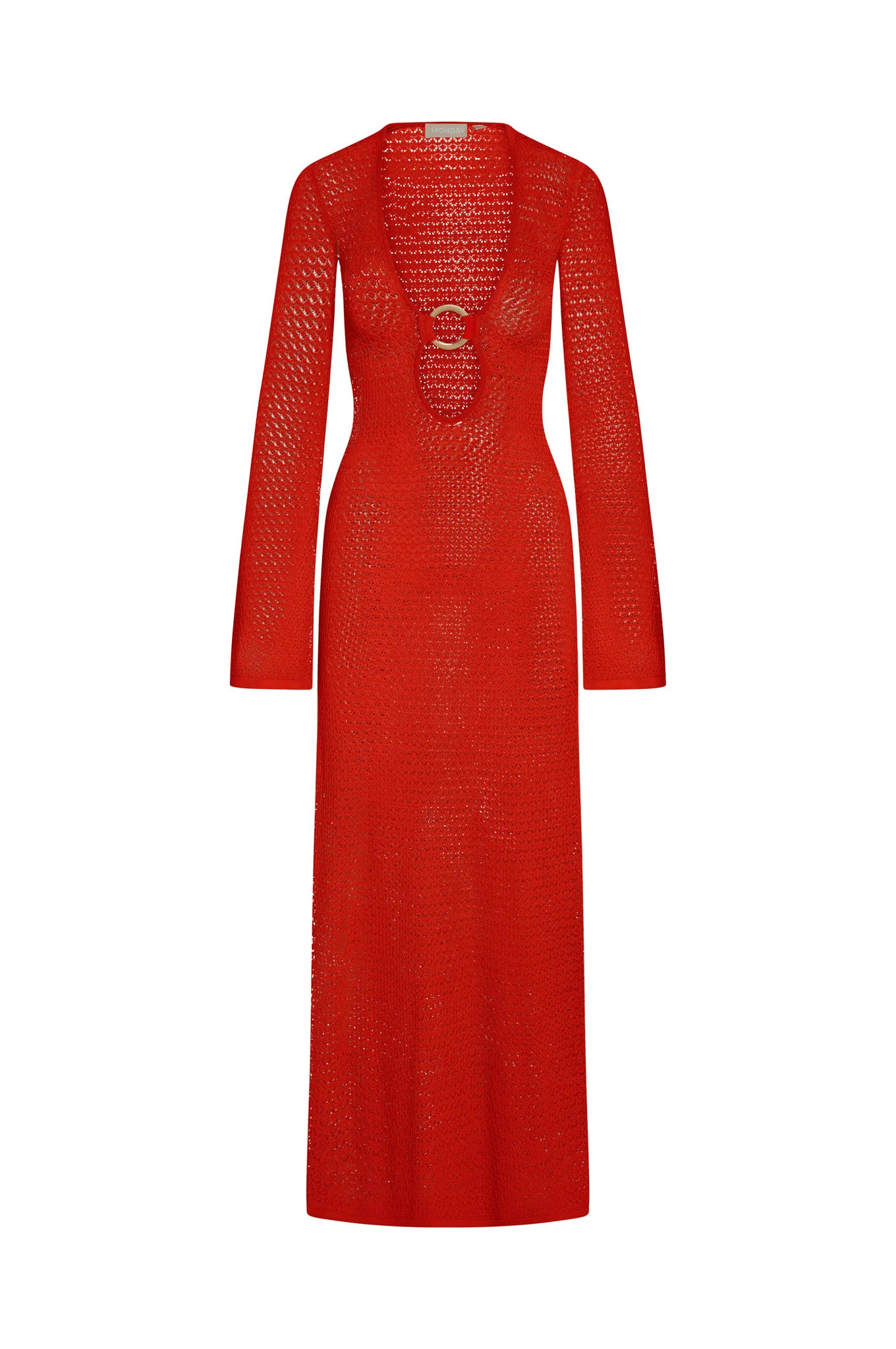 Montego Dress - Chili Pepper Lace Crochet | Monday Swimwear