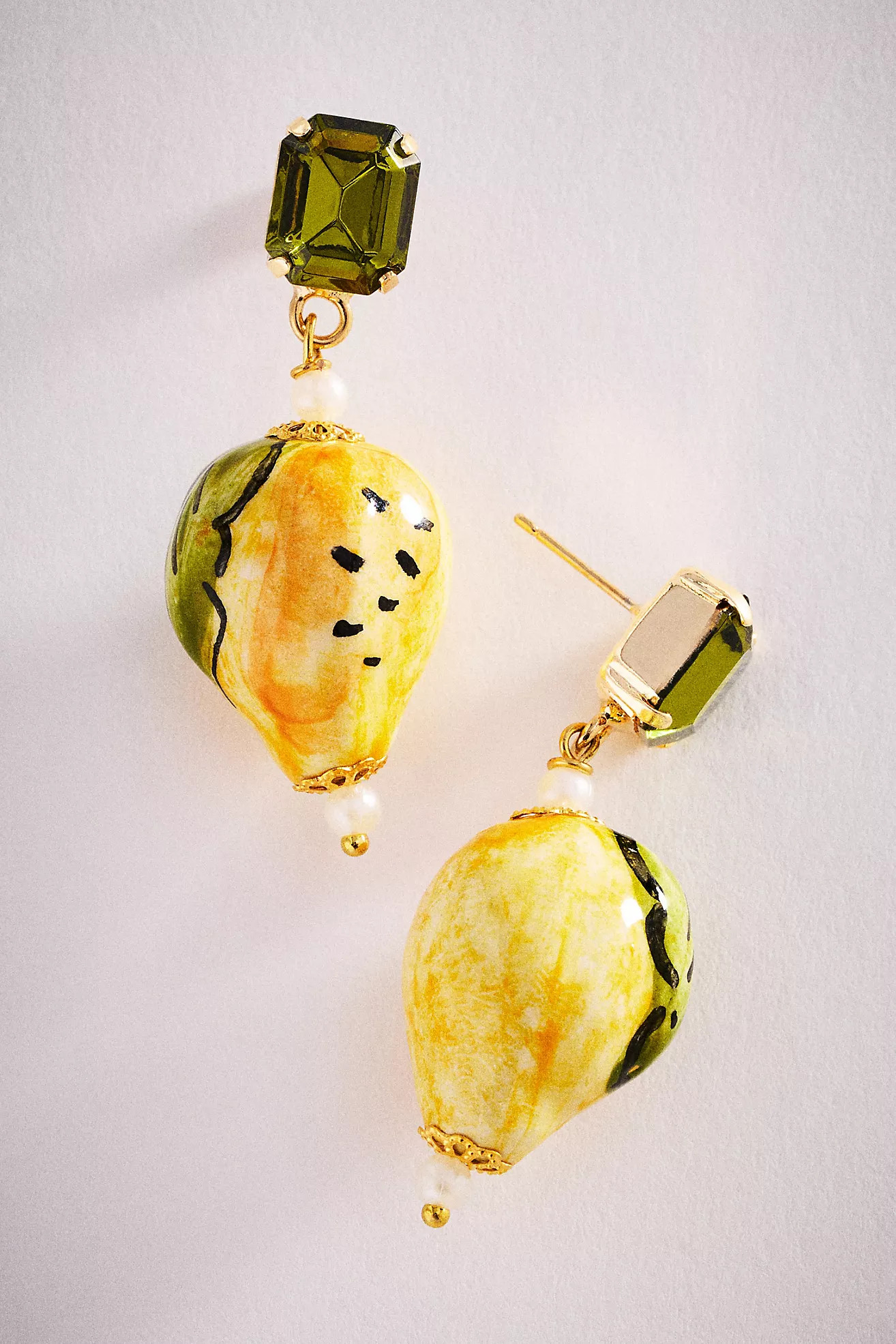 CASHFANA Limone Drop Earrings | Anthropologie (US)