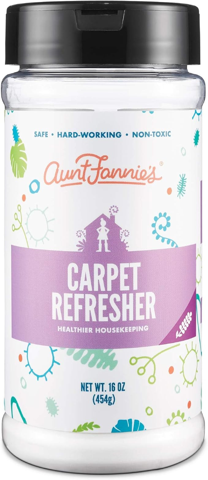 Amazon.com: Aunt Fannie's Carpet Refresher, Odor Neutralizing Powder for Homes with Children or P... | Amazon (US)