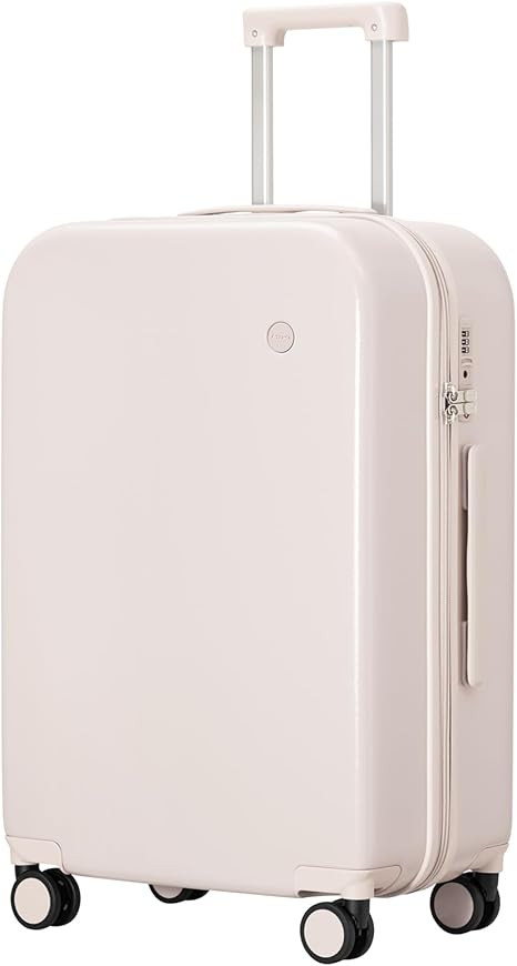 mixi Luggage Suitcase with Spinner Wheels, Hardside Rolling Suitcase PC with Cover & TSA Lock Lig... | Amazon (US)