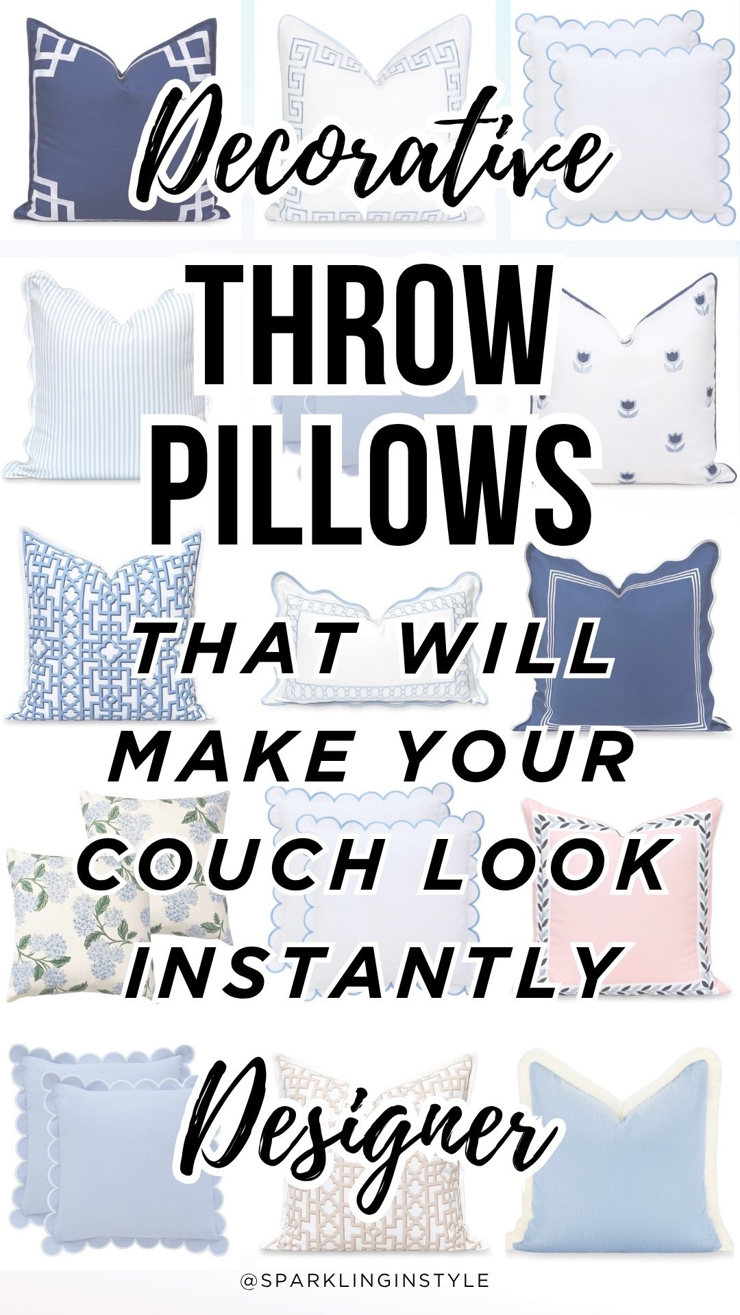 Throw pillow combinations and decorative pillows that make your couch look expensive | Home Decor

Throw pillow combinations and decorative pillows that instantly upgrade your couch. These cozy pillow ideas make your living room look styled, modern, and expensive without a full makeover. These are the combinations people are saving right now for quick home upgrades. Coastal, blue and white, looks for less. 

#LTKSaleAlert #LTKHome