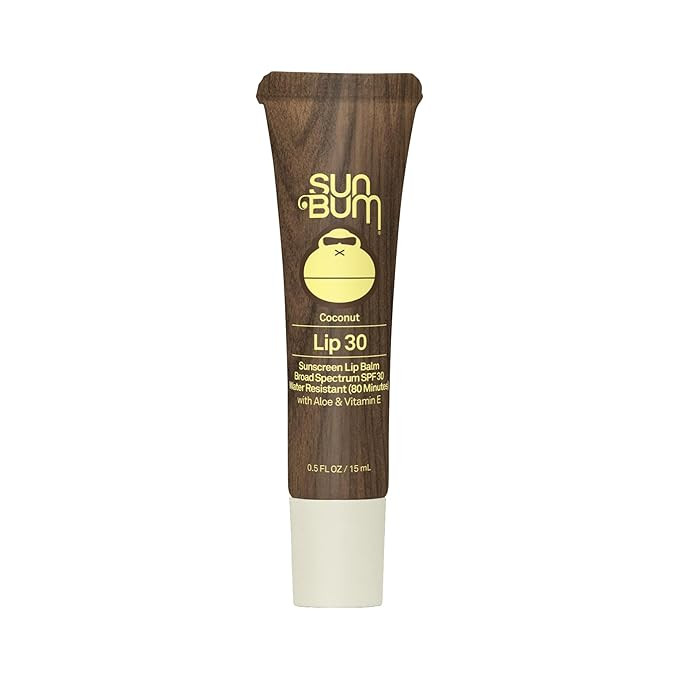 Sun Bum SPF 30 Lip Balm Sunscreen - Broad Spectrum Moisturizing Sunscreen with Aloe & Vitamin E -... | Amazon (US)
