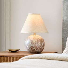 Perry Marble Table Lamp (15.5") | West Elm (US)