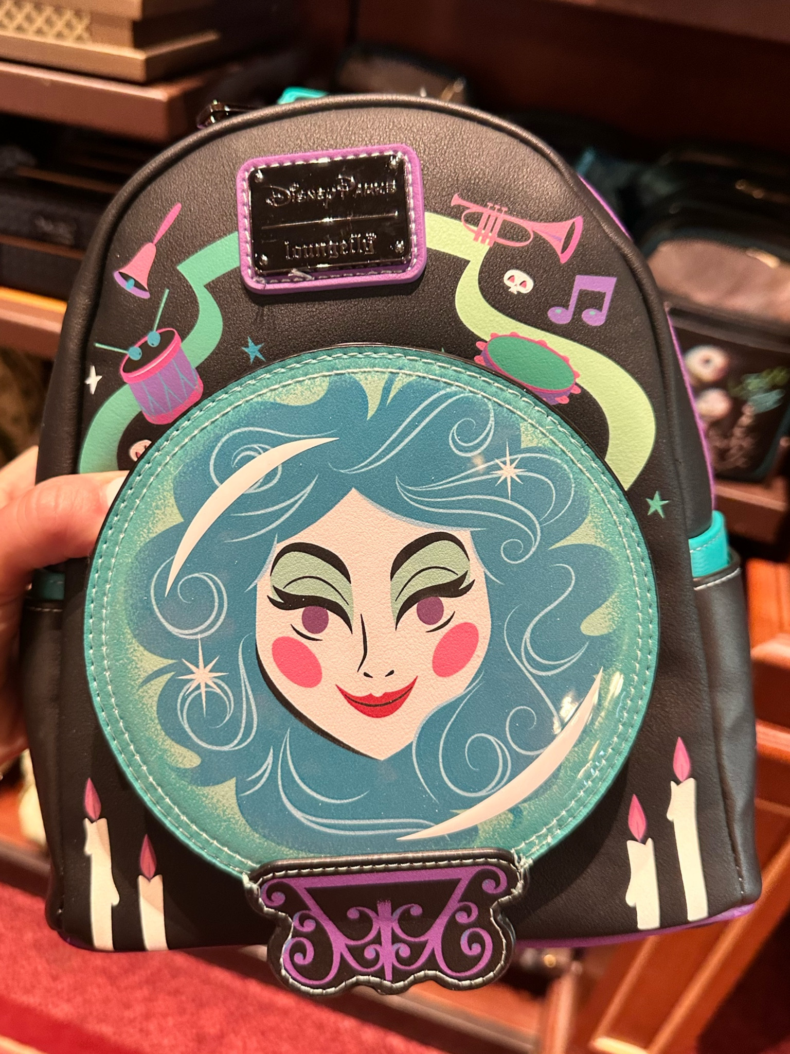Haunted Mansion Madame Leota Loungefly Backpack. ShopDisney. Walt Disney World. #Disney #Loungefly #Halloween #WaltDisneyWorld

#LTKtravel #LTKfamily #LTKSeasonal