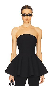 Helsa Maude Knit Top in Black from Revolve.com | Revolve Clothing (Global)