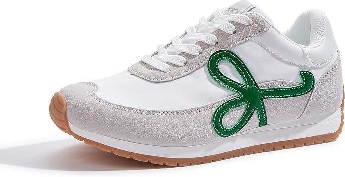 LUCKY STEP Women's Fashion Sneakers Trendy Stylish Low Top Classic Retro Casual Ladies Comfortabl... | Amazon (US)