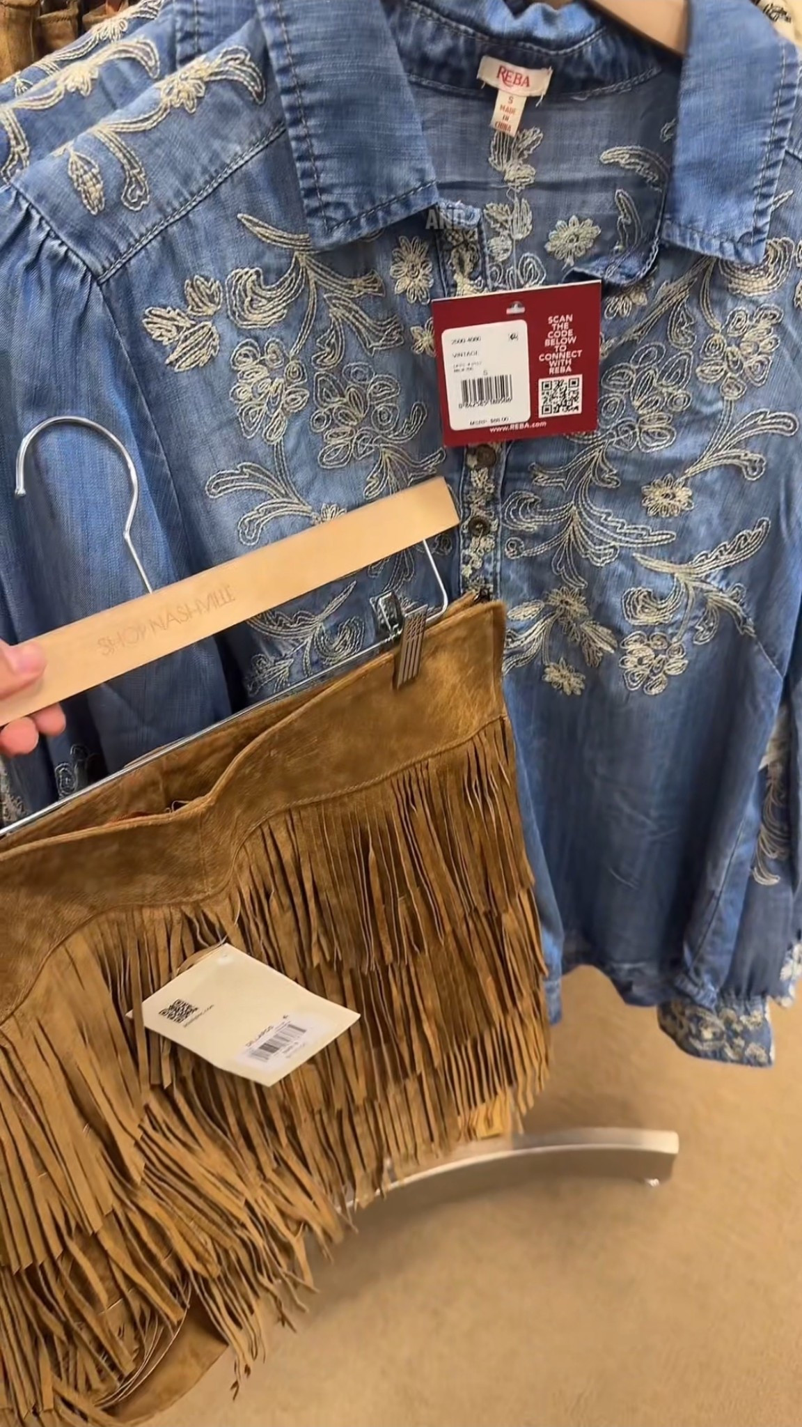 Denim shirts & fringe skirts 💓

#LTKStyleTip #LTKGiftGuide