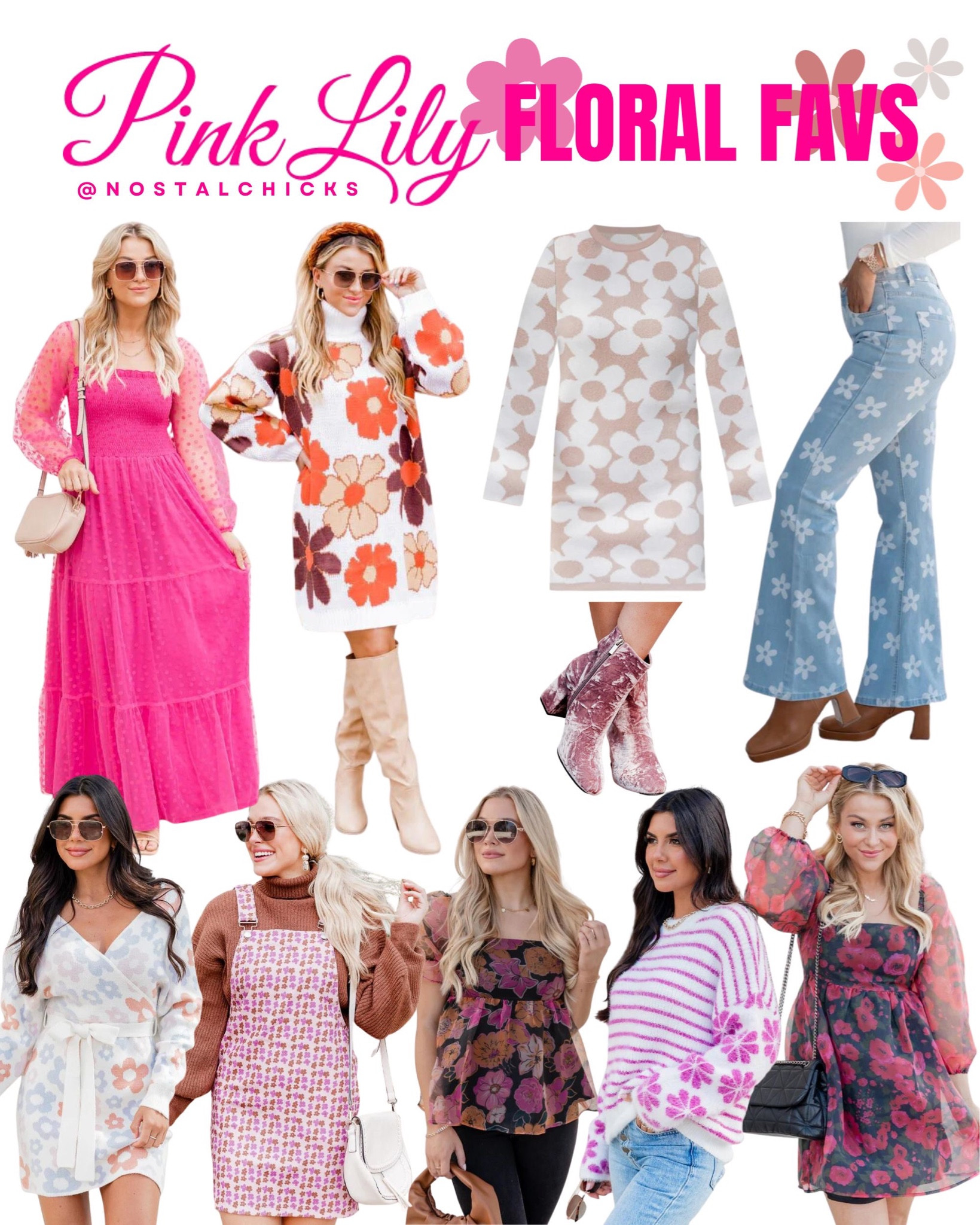 Pink Lily floral favorites!
#pinklily #pinklilyboutique #floral #florals