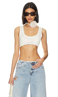 The Line by K Inessa Bra Top in White from Revolve.com | Revolve Clothing (Global)