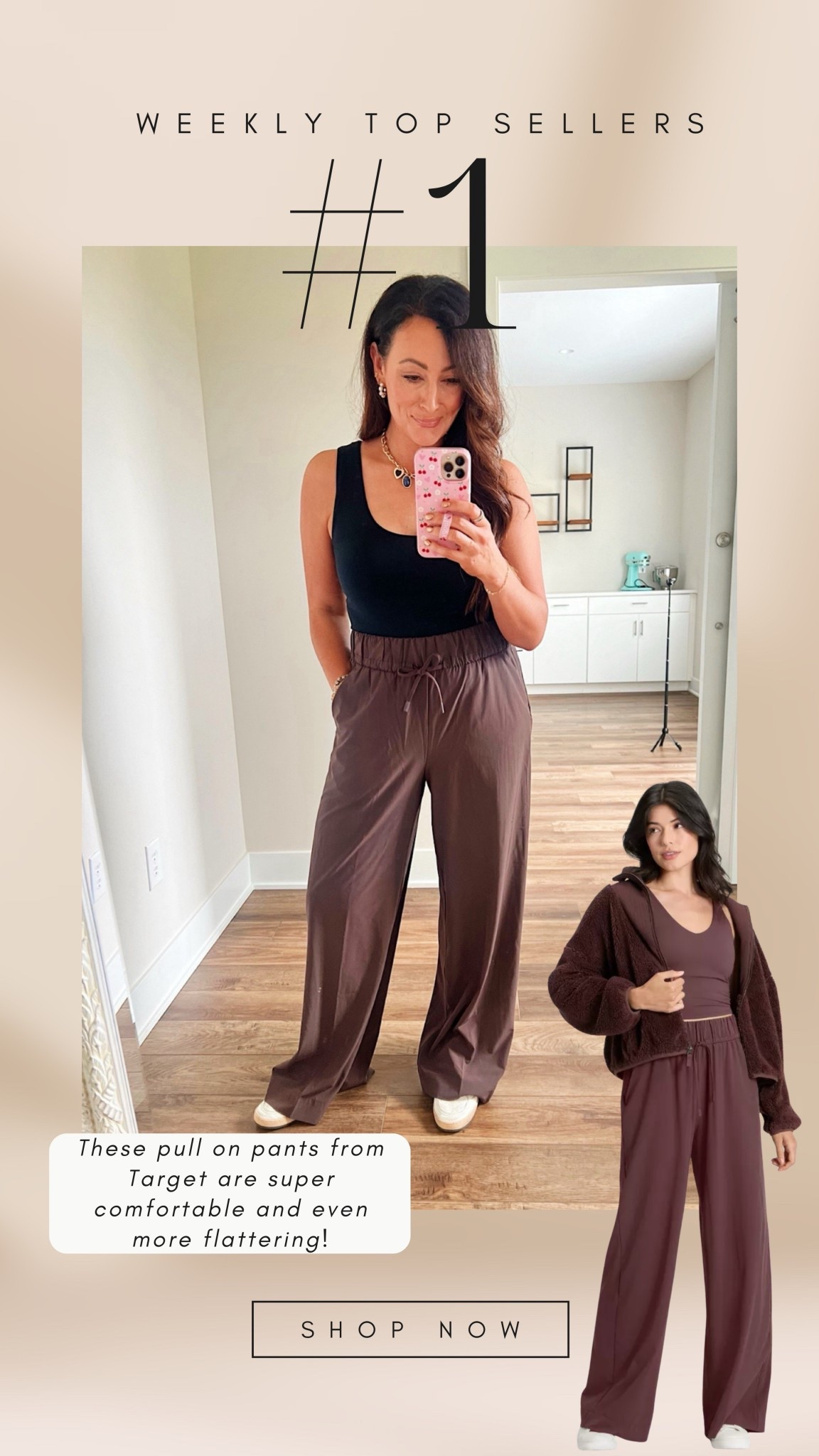 • medium tank 
• medium pants 

#LTKSaleAlert #LTKHoliday #LTKSeasonal