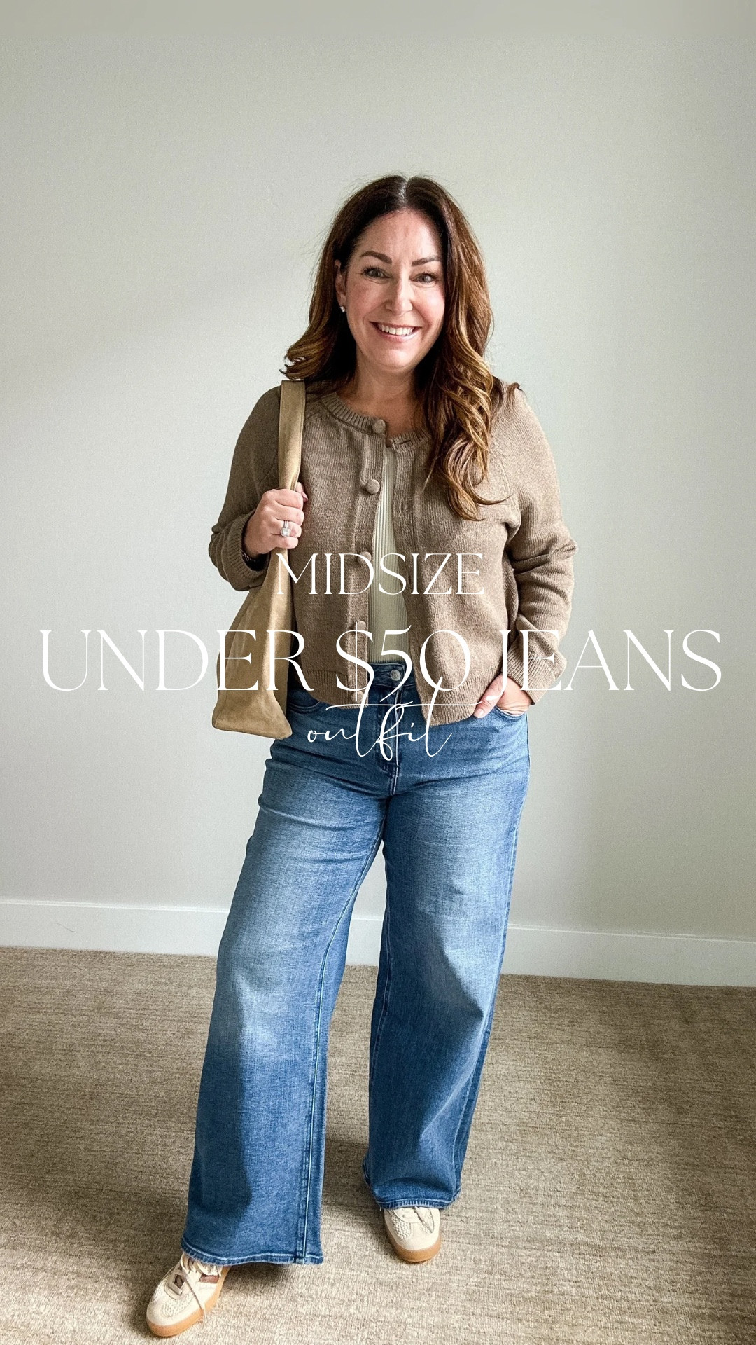Fall outfit with new quince jeans that are only $50! Pair with some sneakers and fall cardigan for a casual work look. Sweater tts, L | Jeans, 32- 30" inseam | tank XL | shoes size down 1/2

#LTKMidsize #LTKFindsUnder50 #LTKOver40