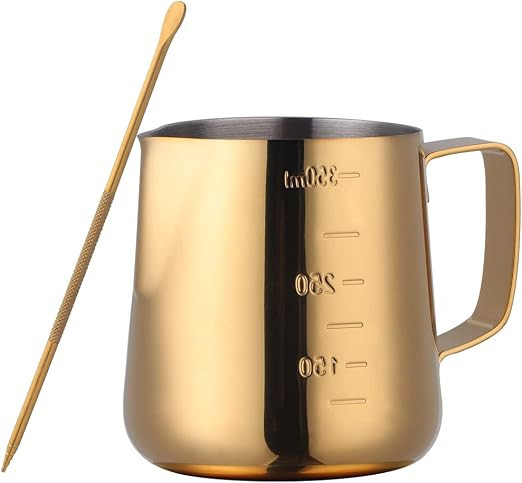 Buyer Star Milk Frother Cup Coffee Frothing Picher Barista Tools Stainless Steel Mental Cup Espre... | Amazon (US)