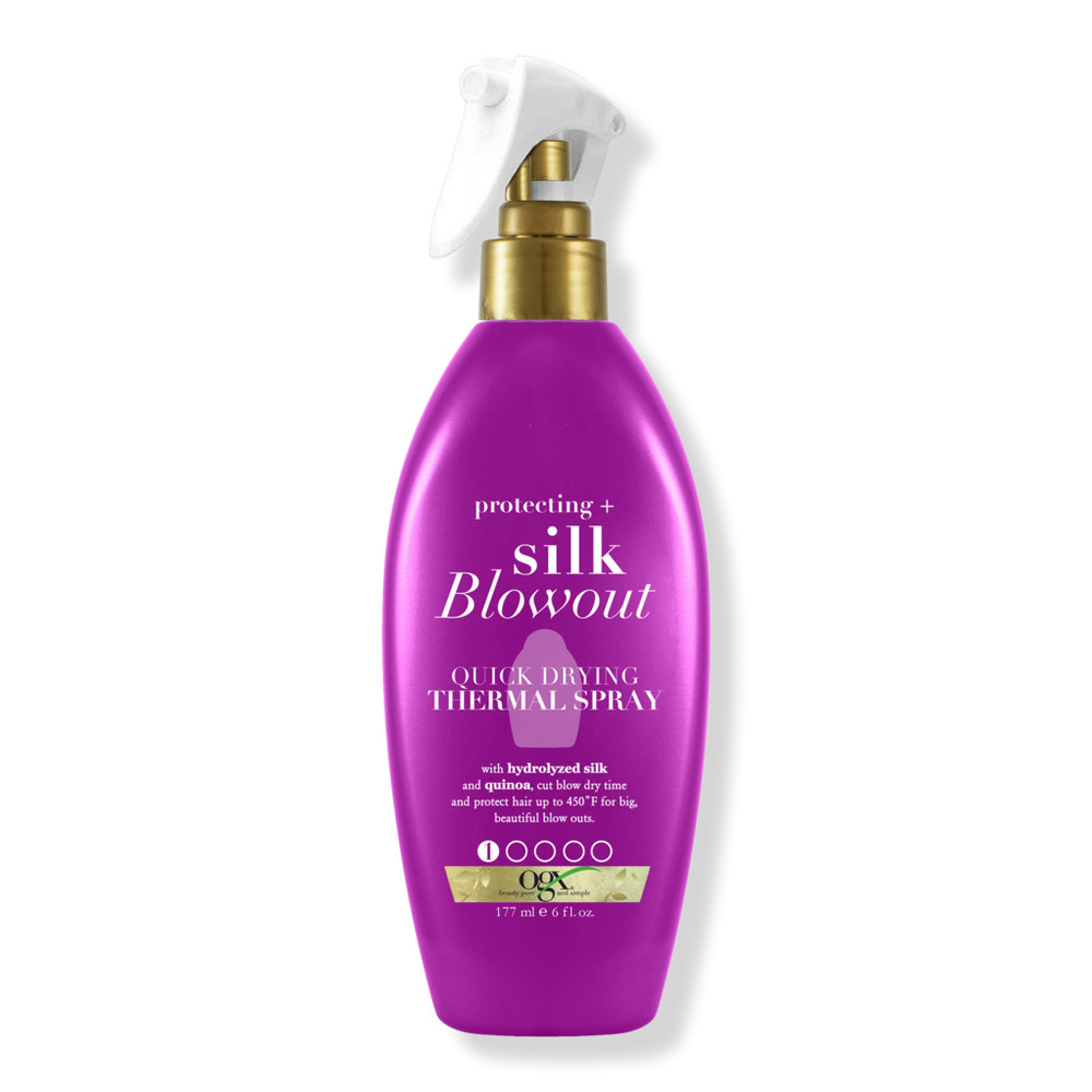 OGX Protecting + Silky Blowout Quick Drying Thermal Spray | Ulta