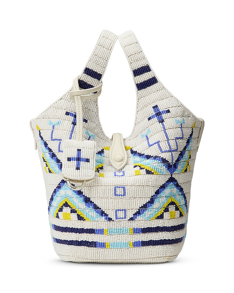 Polo Ralph Lauren Prl x TOPA Wicozani Polo Play Beaded Cotton Crossbody Tote | Bloomingdale's (US)