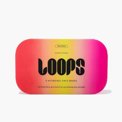 LOOPS Glow Gang Facial Mask - 3ct/1.18oz | Target