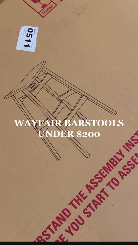 Wayfair Barstools under $200 - comes in 2 different colors! 

#LTKhome #LTKsalealert #LTKSeasonal