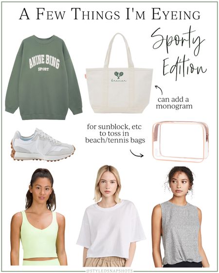 A few sporty pieces I have my eye on 

sneakers, tennis, athleisure 

#LTKfit #LTKstyletip