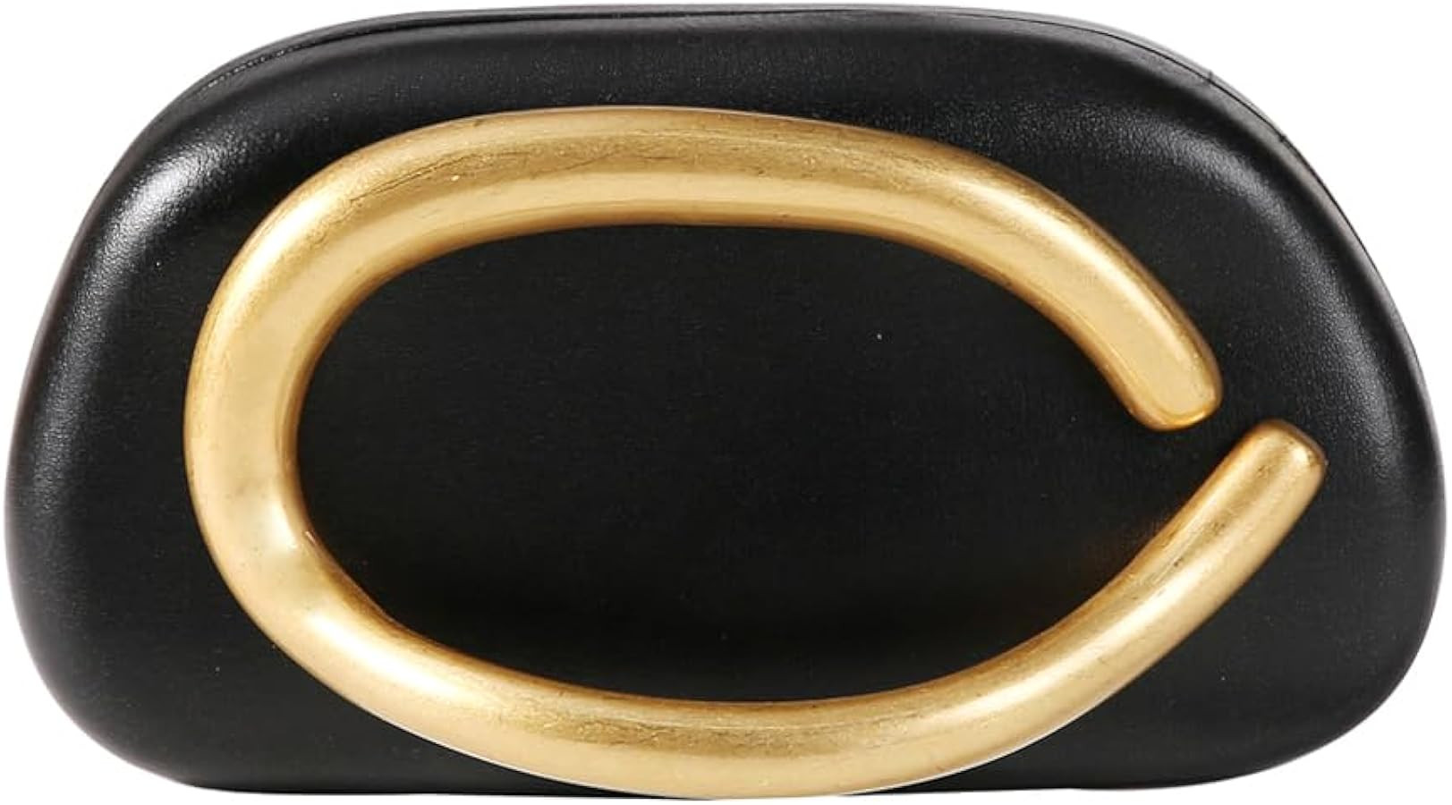 Dreubea Minimalist Gold-Tone Art Deco Clutch Bag – Elegant Metallic Accent Evening Handbag Purs... | Amazon (US)