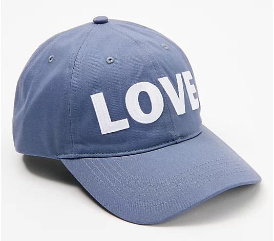 MIND BODY LOVE by Peace Love World Baseball Cap - QVC.com | QVC