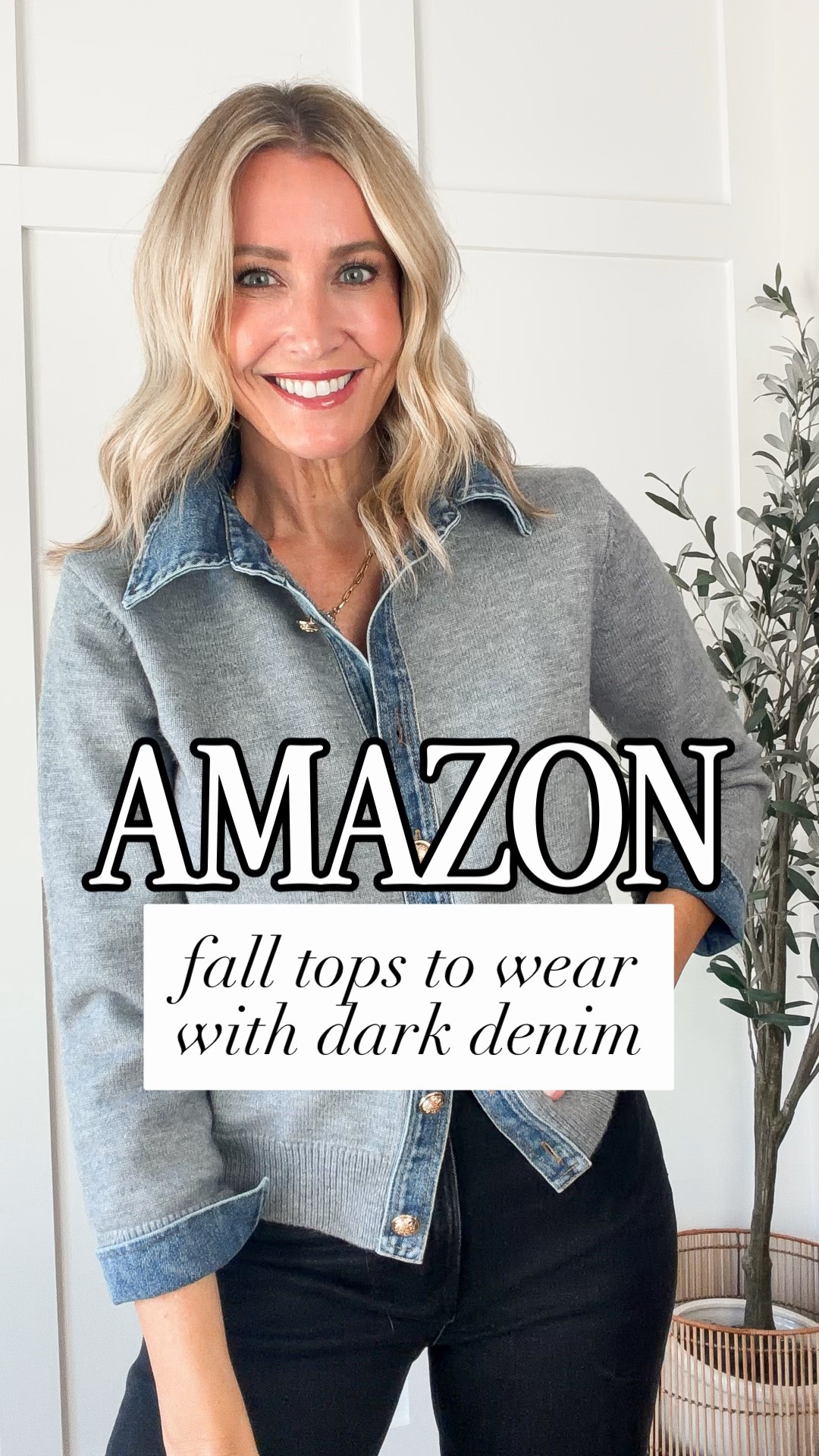 Fall tops to wear with jeans