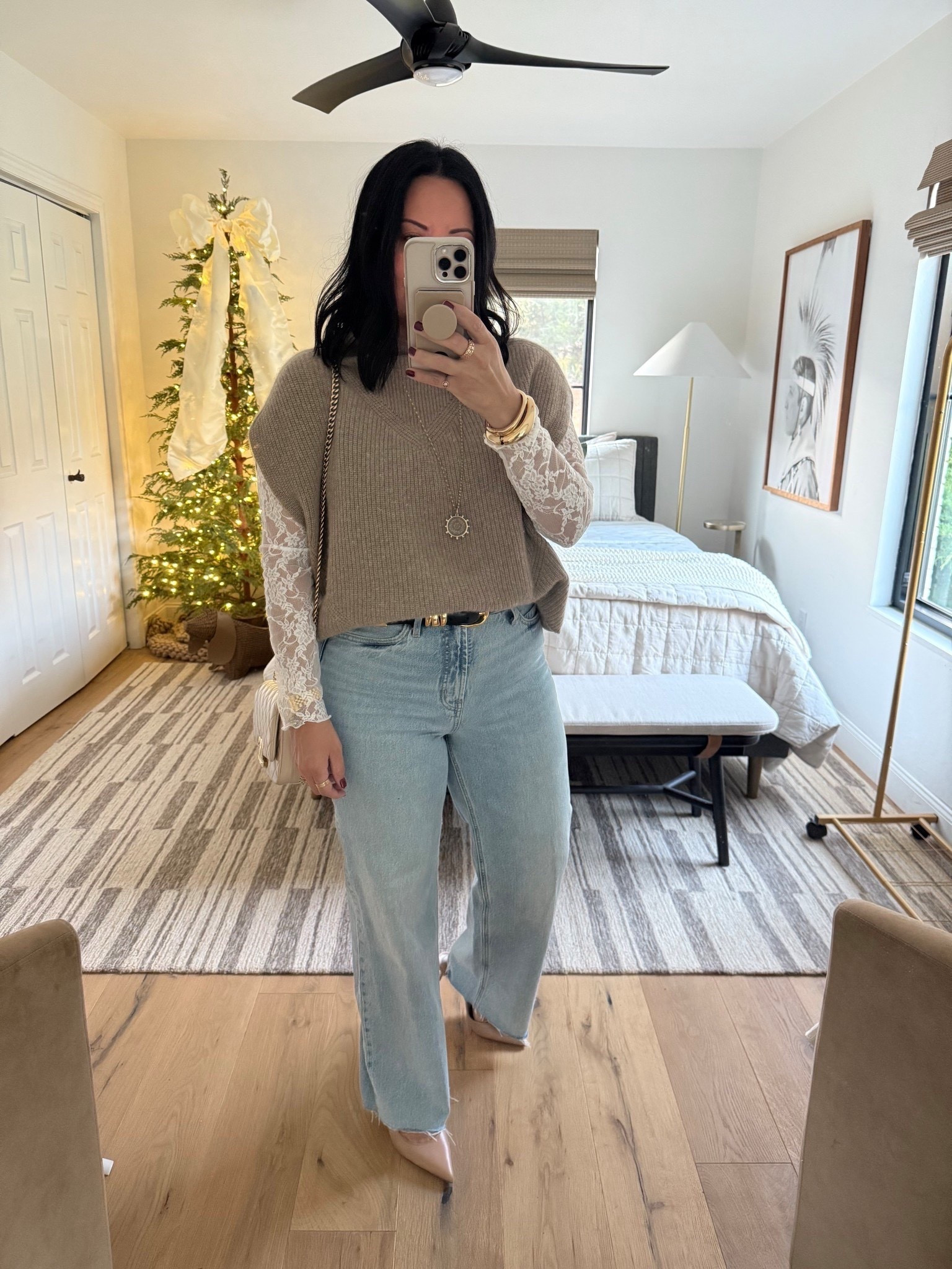 Sweater size medium, lace top size large, belt size medium (it runs big), jeans size 10, shoes size 40.5 (I’m a size 9.5/10) but I wish I would have bought a 41. 


#LTKootd #LTKgrwm #LTKStyleTip