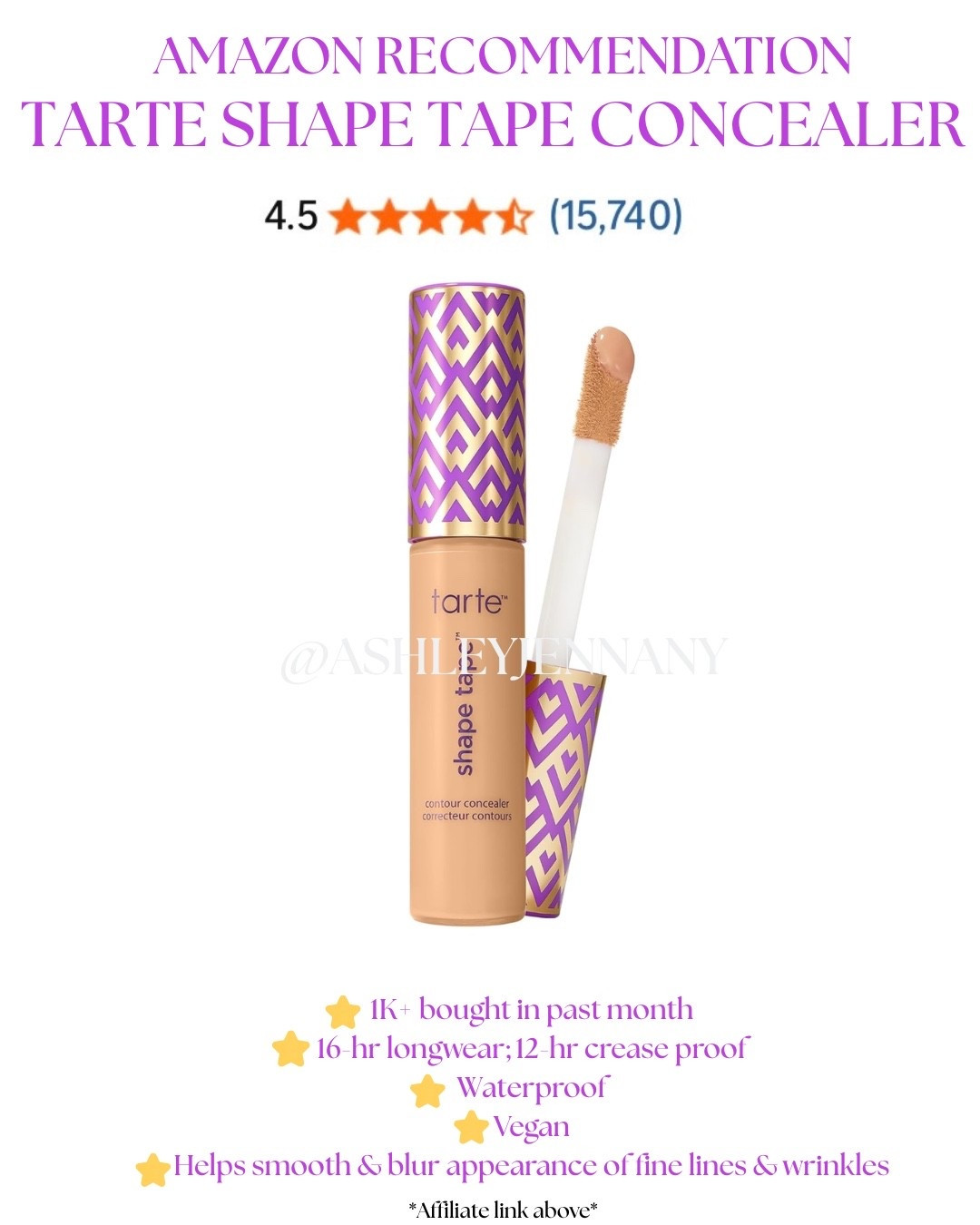 Tarte shape tape concealer

#LTKmorningroutine #LTKootd #LTKBeauty
